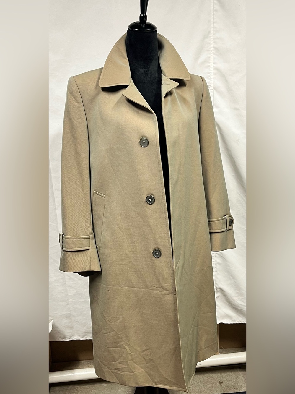 Yves Saint Laurent Beige Trench Coat